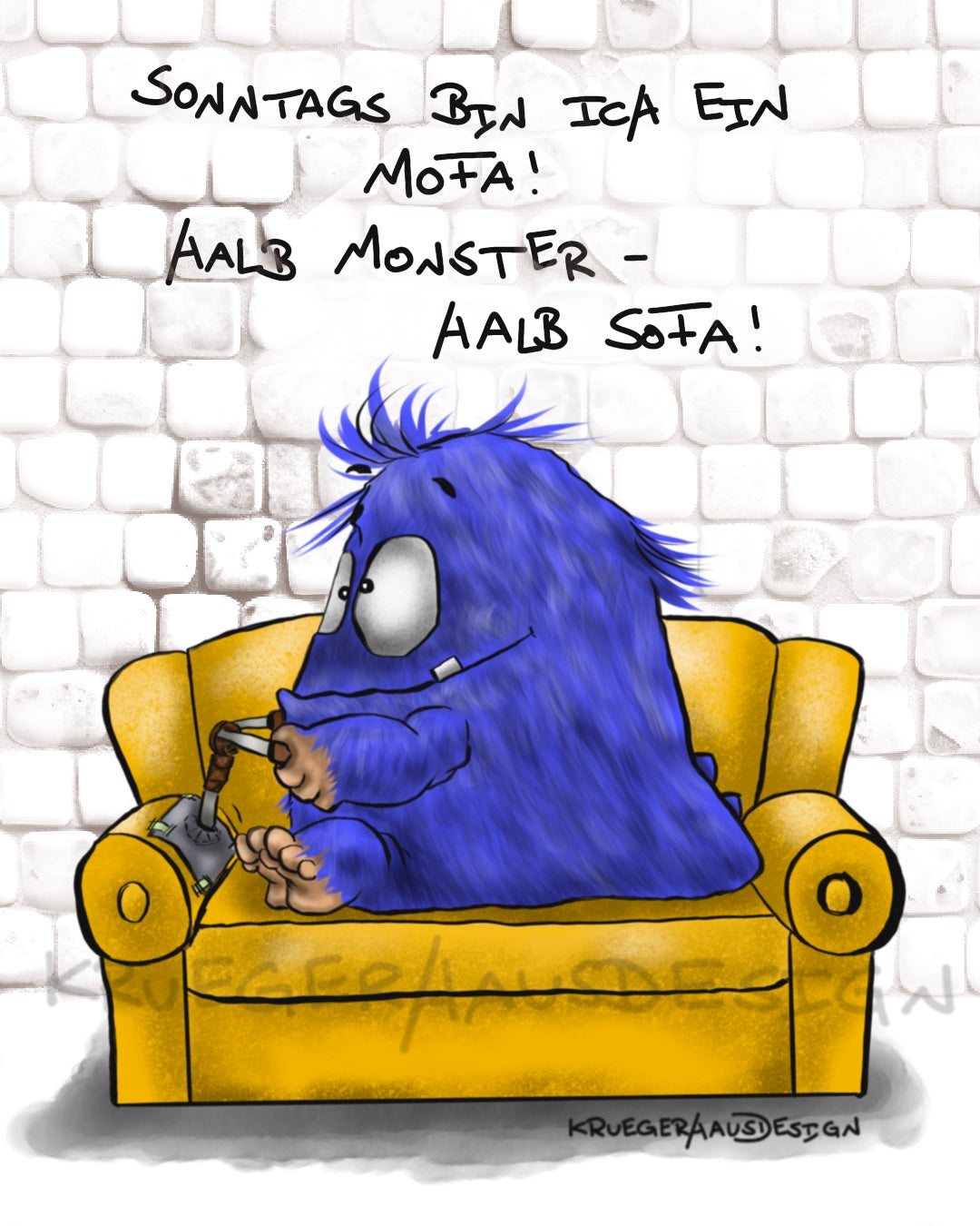 Sonntags bin ich ein Mofa!...