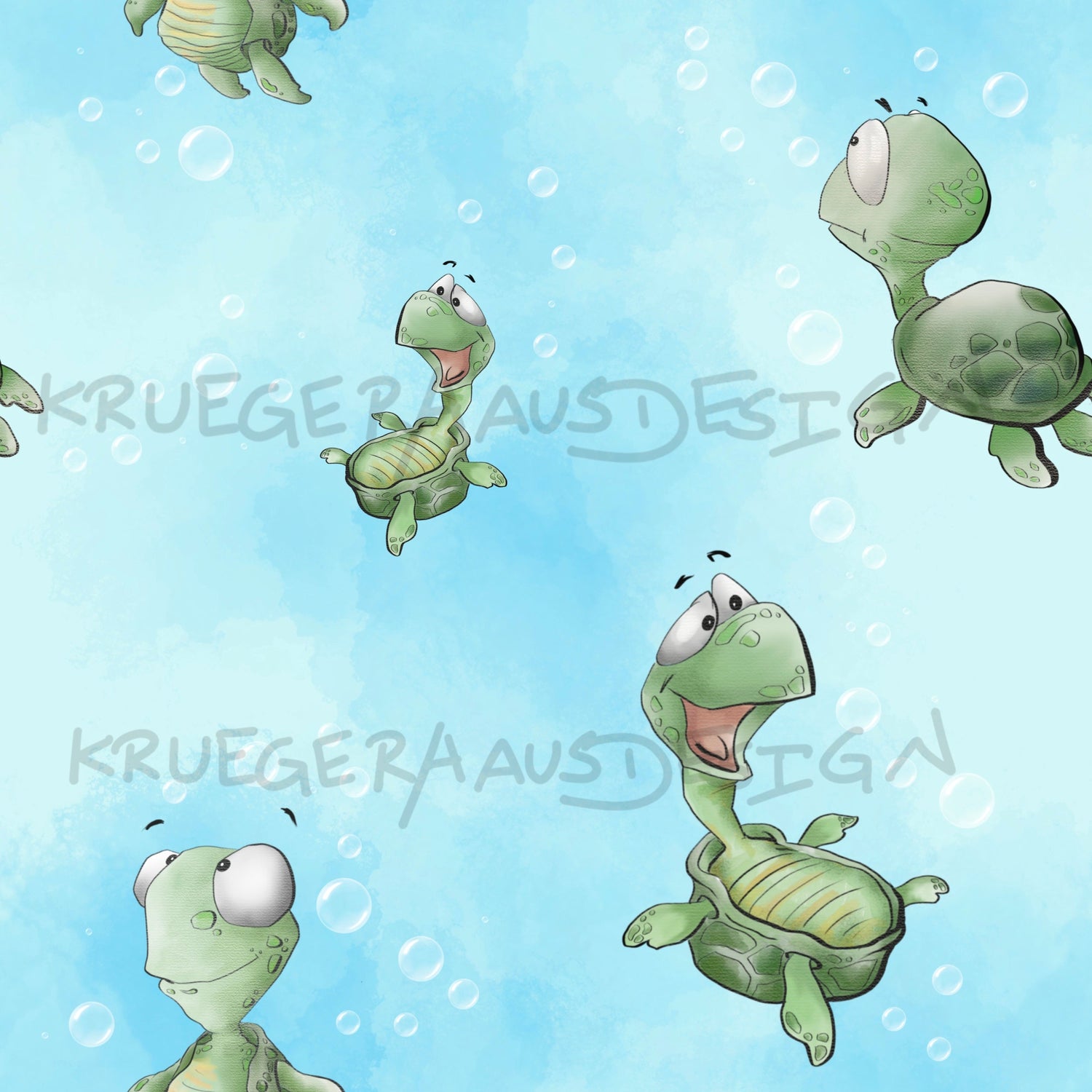 Stoffdesigns handgemalt