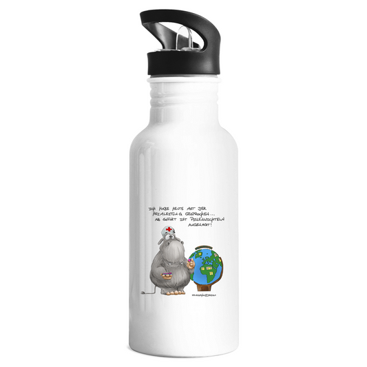 Edelstahl-Trinkflasche Ich habe heute mit der Heimleitung gesprochen. Ab sofort...