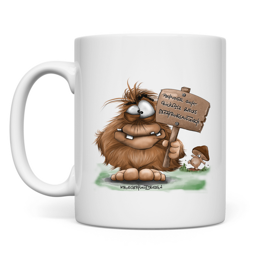 Tasse Pechvogel sucht Glückspilz zwecks Erfahrungsaustausch, Hugo