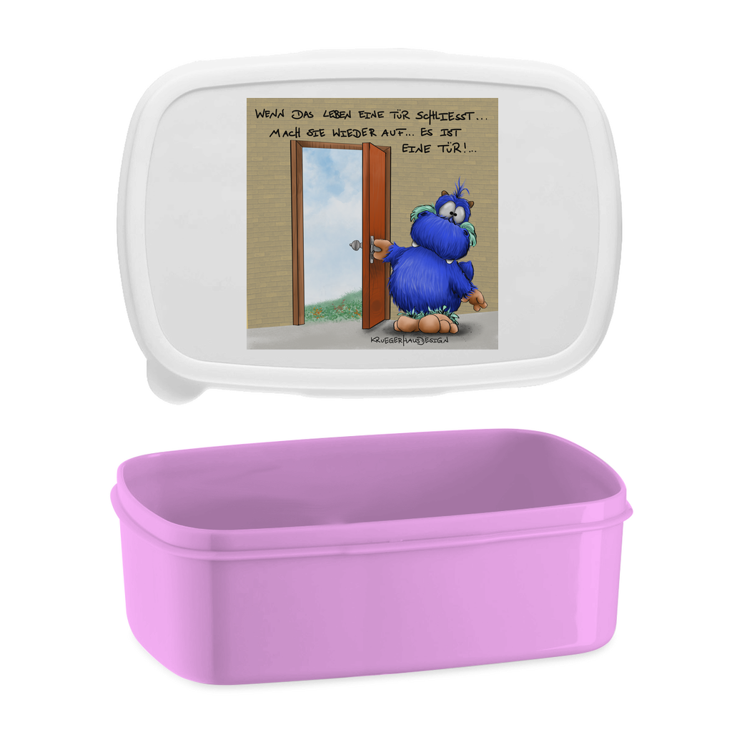 Lunchbox Wenn das Leben eine Tür schliesst... mach sie wieder auf...