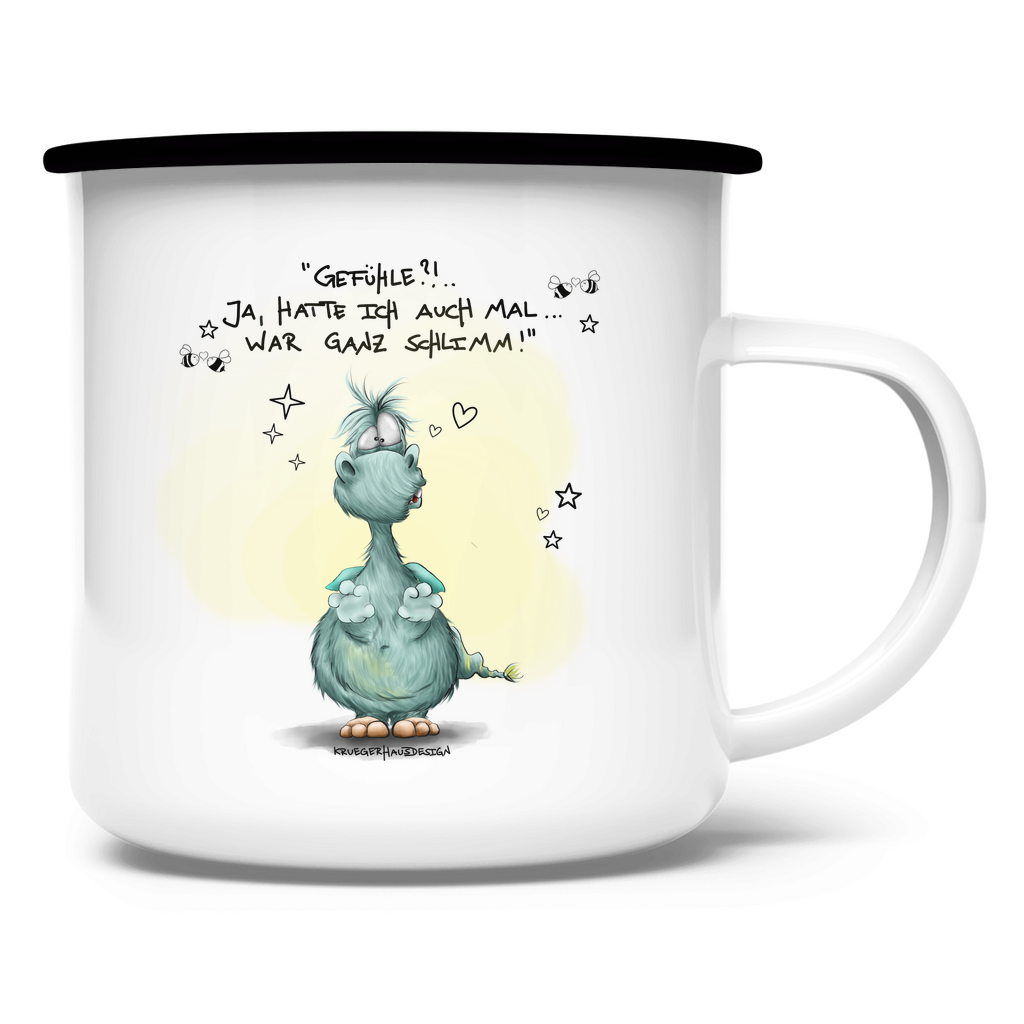 Emaille Tasse Gefühle? Ja, hatte ich auch mal.. War ganz schlimm!