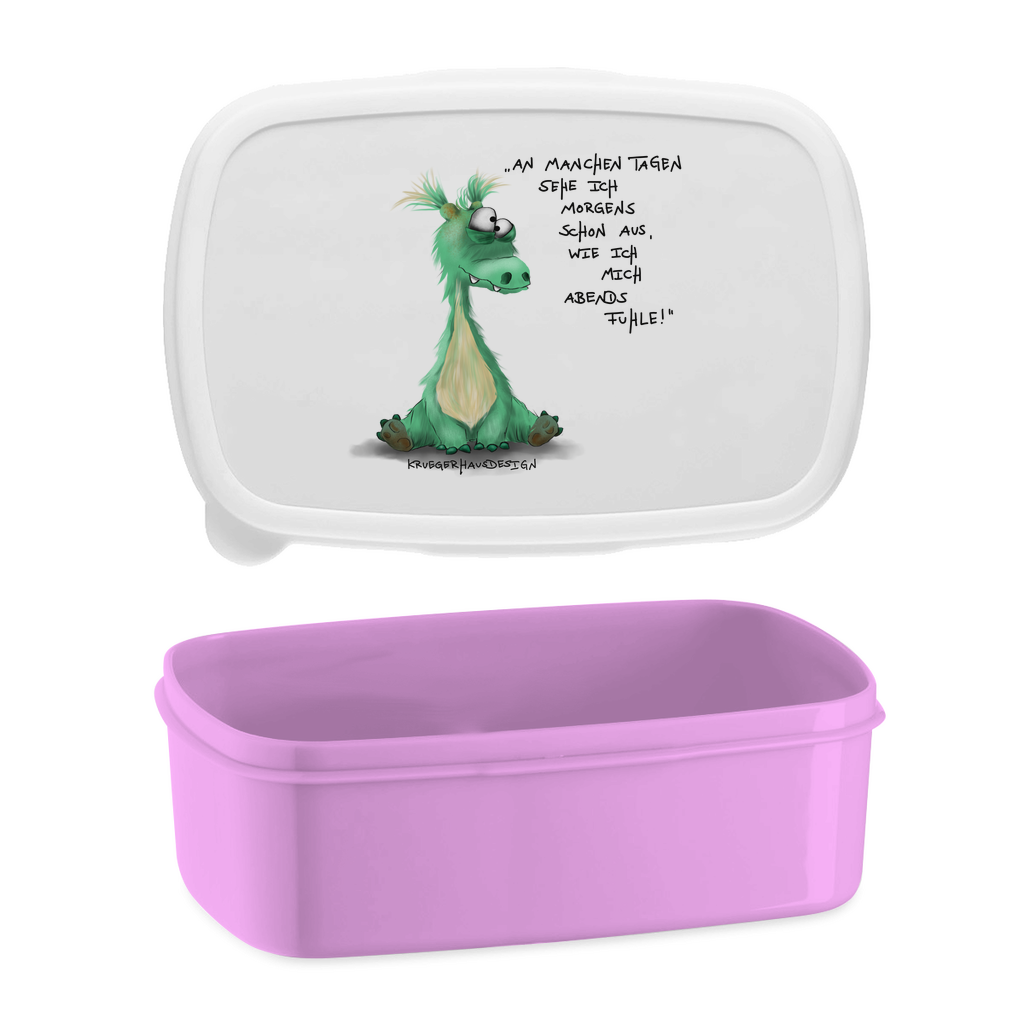 Lunchbox An manchen Tagen sehe ich morgends schon aus, wie ich mich..