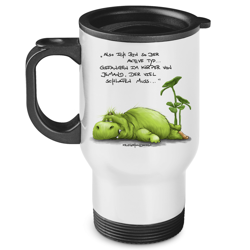 Edelstahl-Thermobecher alsoichbinsoderaktivetyp