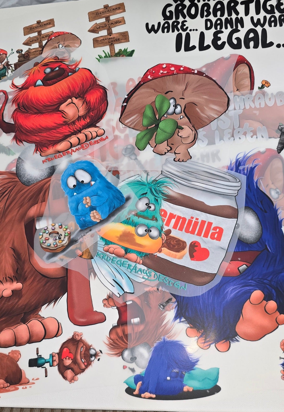 XXL Bügelbild-Paket – Verschiedene Motive | Final Sale, Box 1