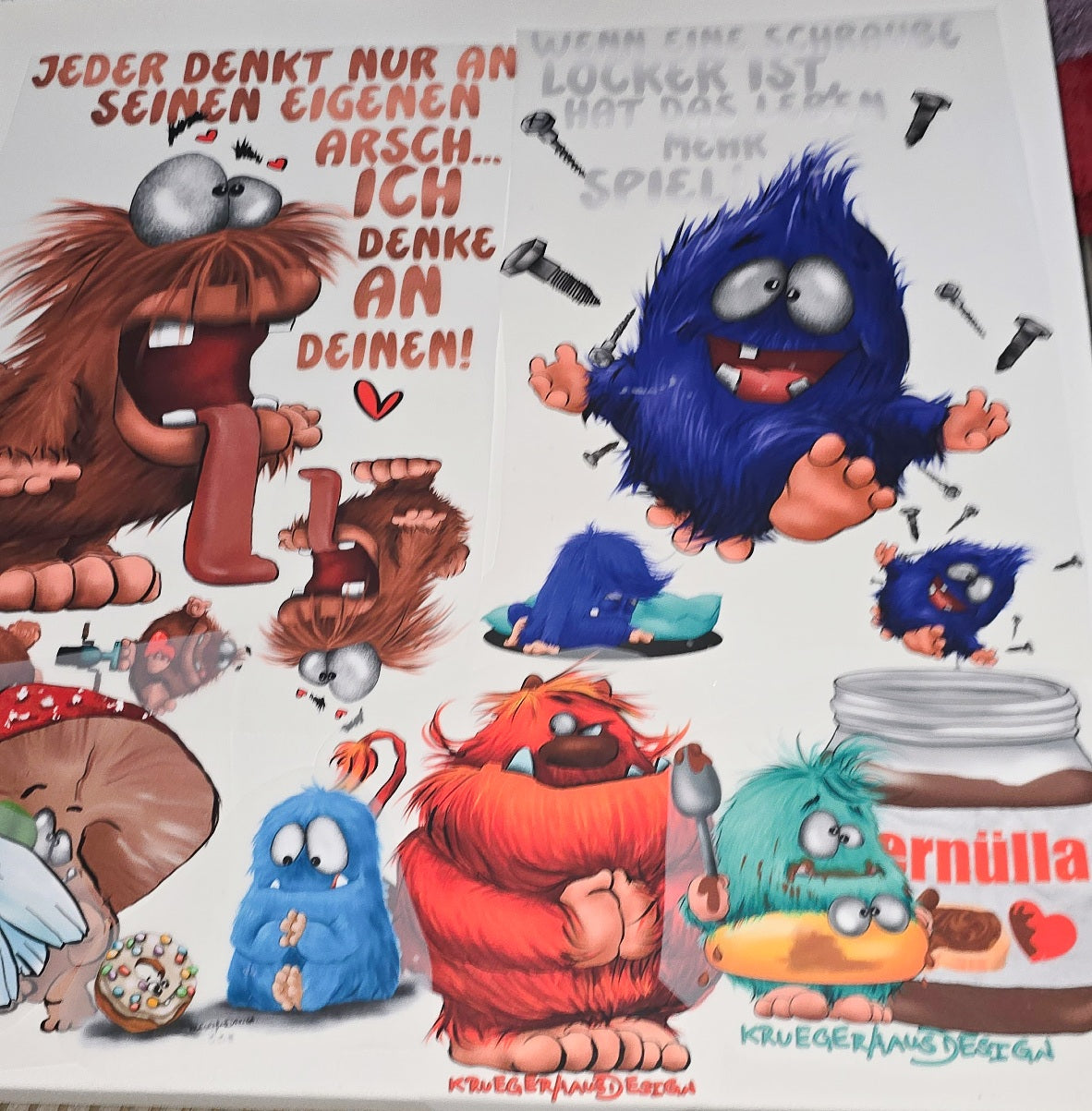 XXL Bügelbild-Paket – Verschiedene Motive | Final Sale, Box 1