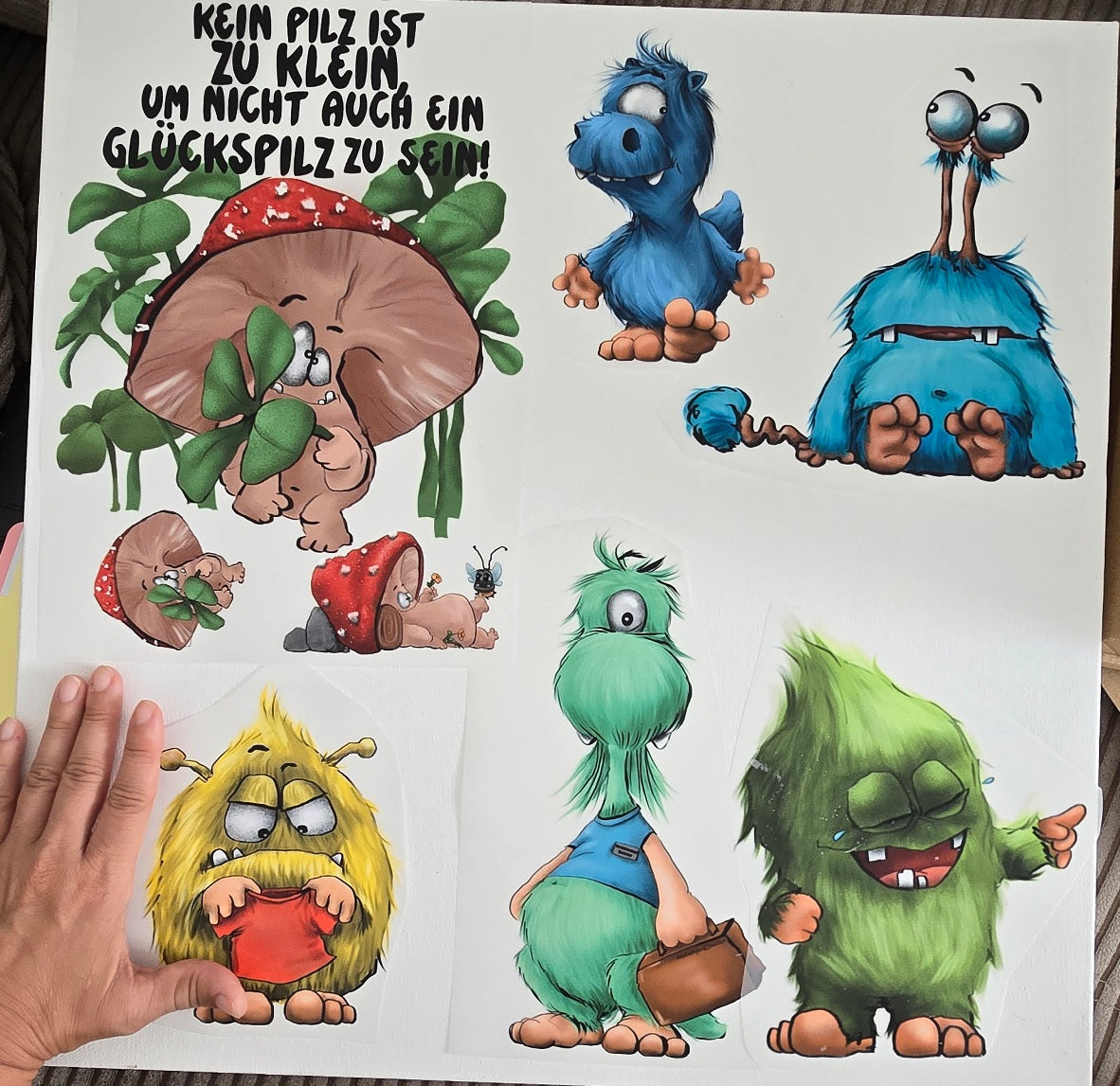 XXL Bügelbild-Paket – Verschiedene Motive | Final Sale, Box 5