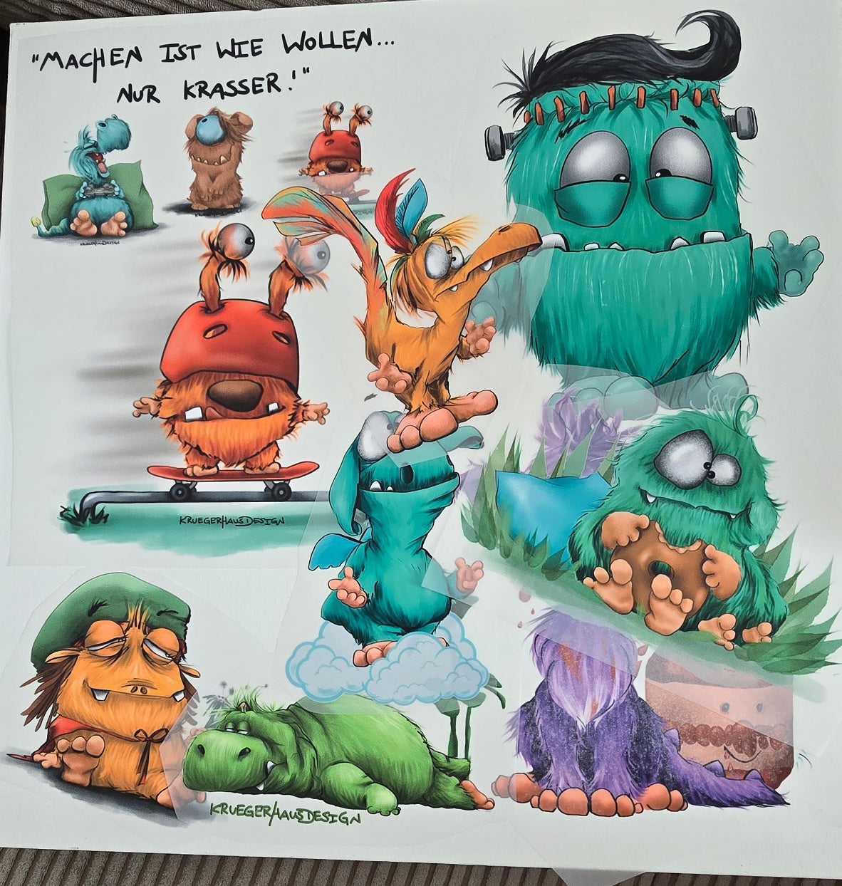 XXL Bügelbild-Paket – Verschiedene Motive | Final Sale, Box 6