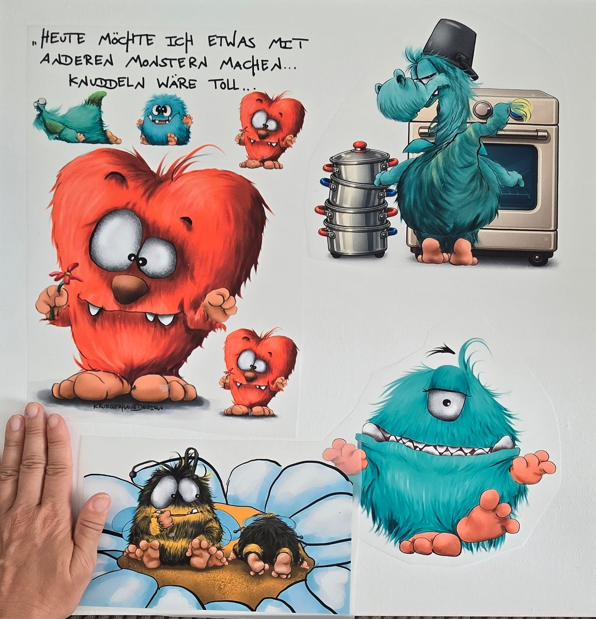 XXL Bügelbild-Paket – Verschiedene Motive | Final Sale, Box 7