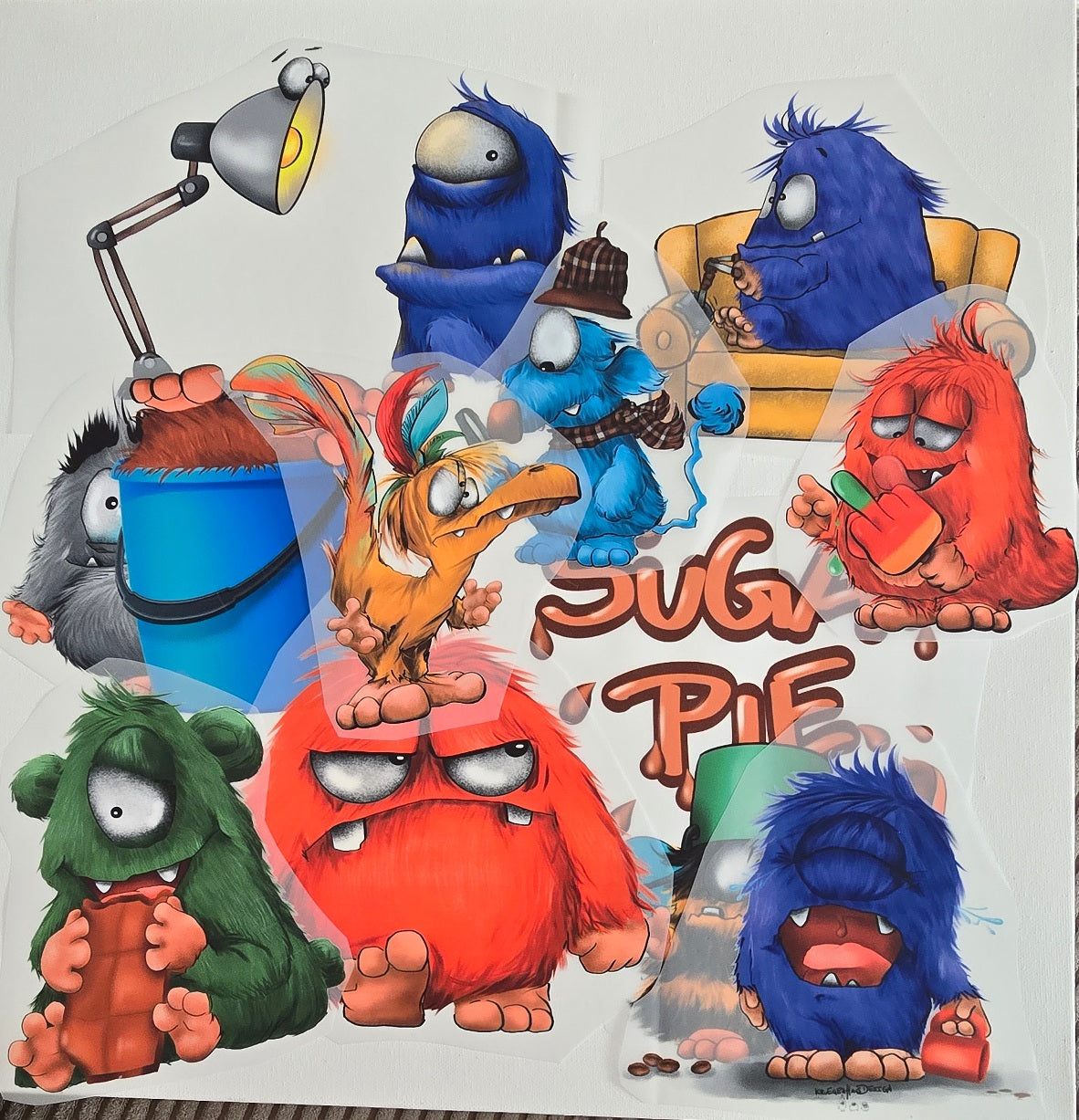 XXL Bügelbild-Paket – Verschiedene Motive | Final Sale, Box 8