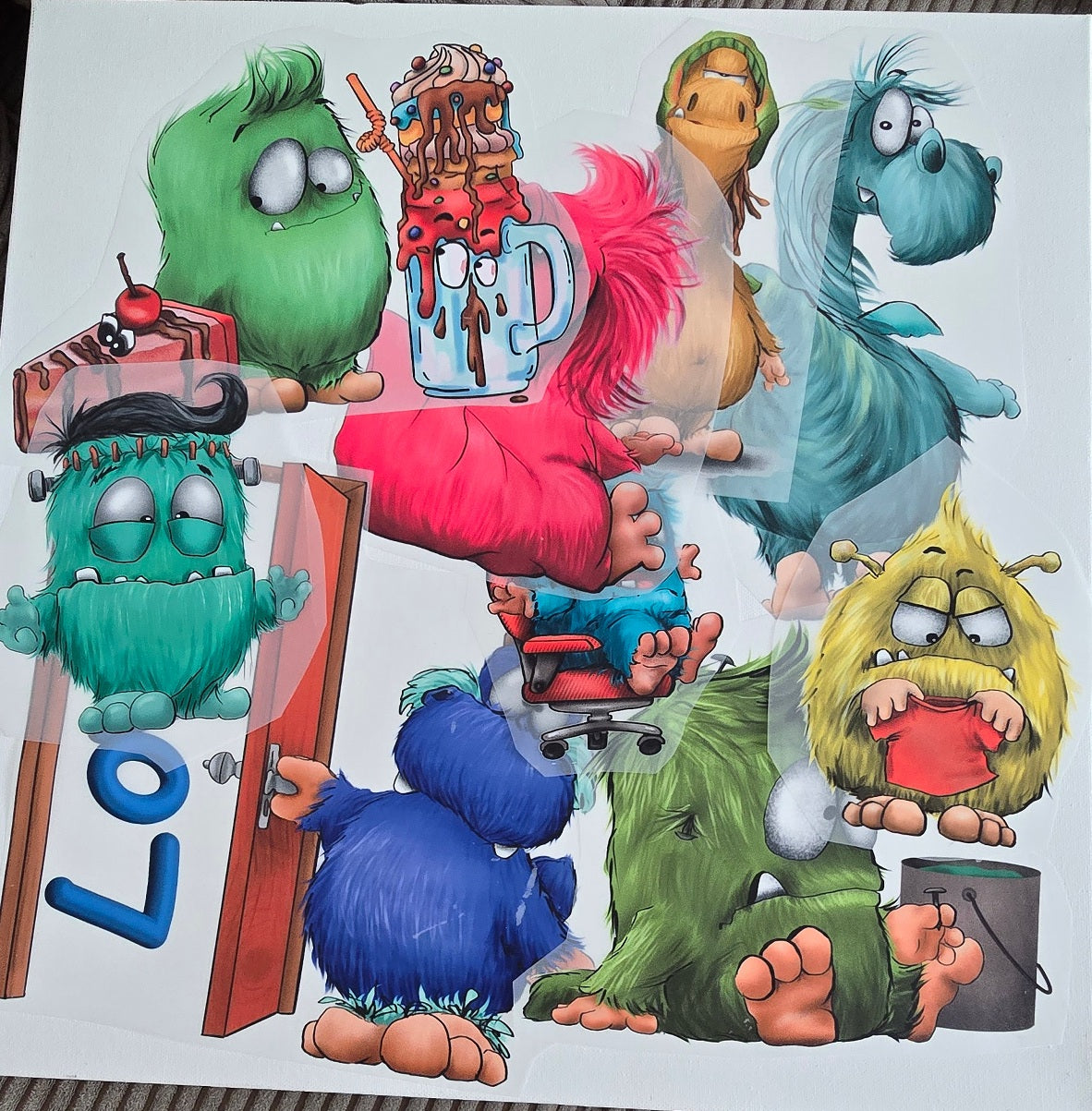 XXL Bügelbild-Paket – Verschiedene Motive | Final Sale, Box 11
