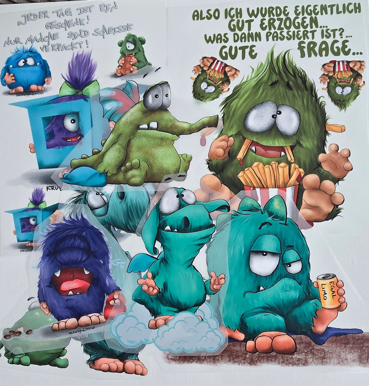 XXL Bügelbild-Paket – Verschiedene Motive | Final Sale, Box 13