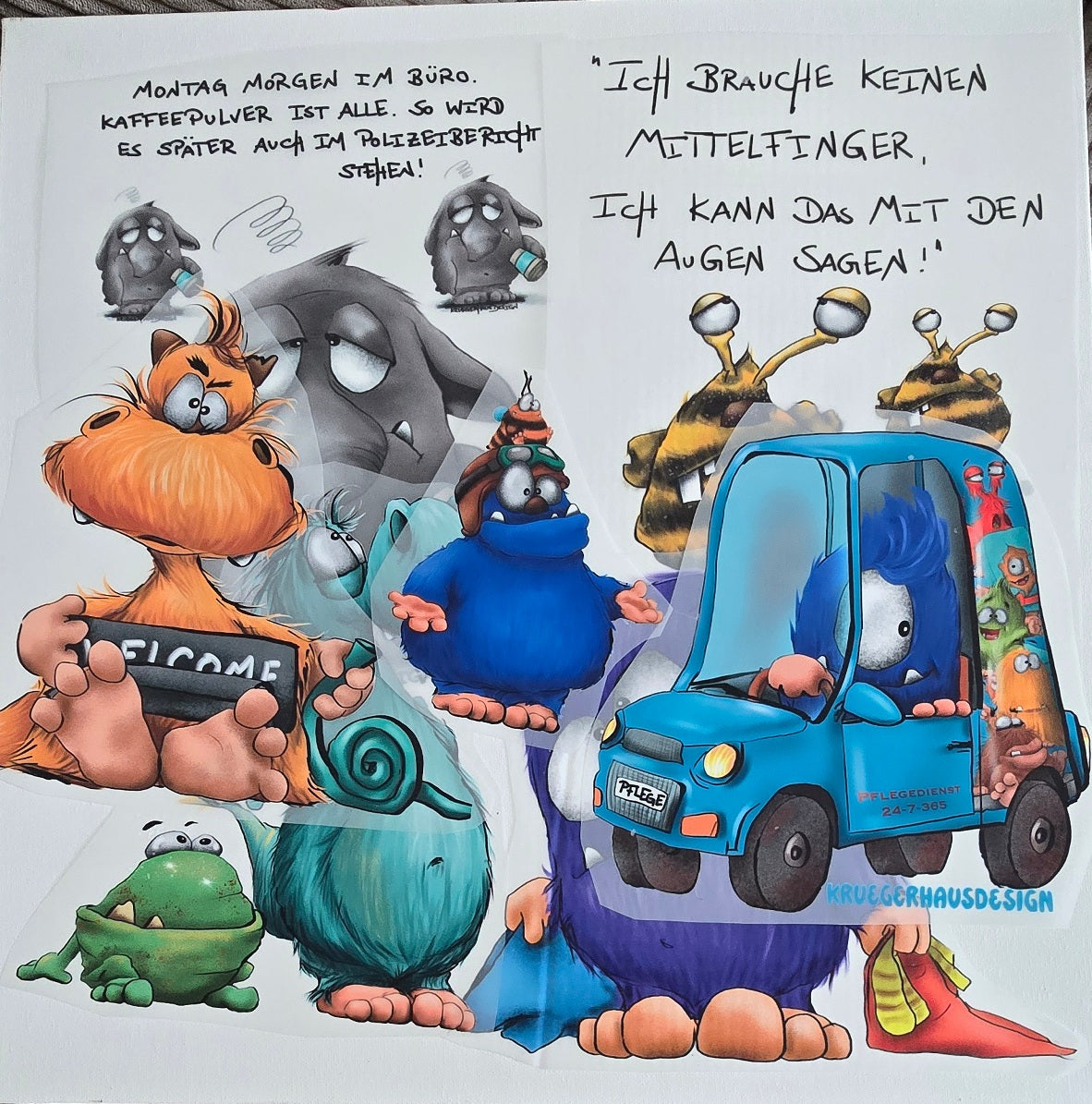 XXL Bügelbild-Paket – Verschiedene Motive | Final Sale, Box 15