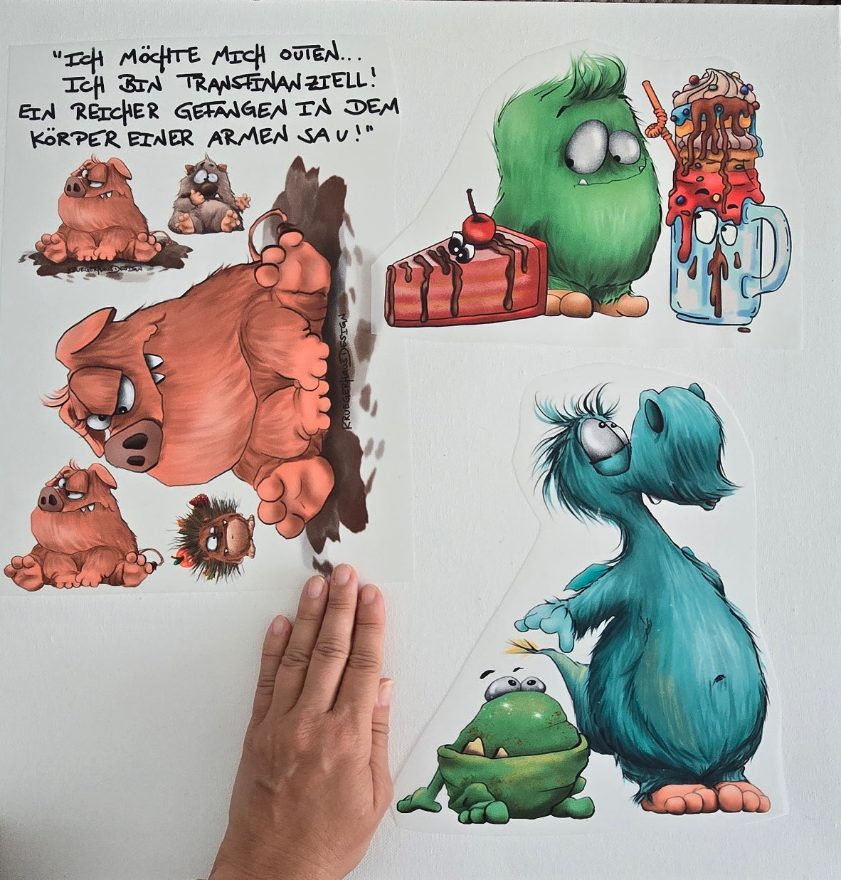 XXL Bügelbild-Paket – Verschiedene Motive | Final Sale, Box 16
