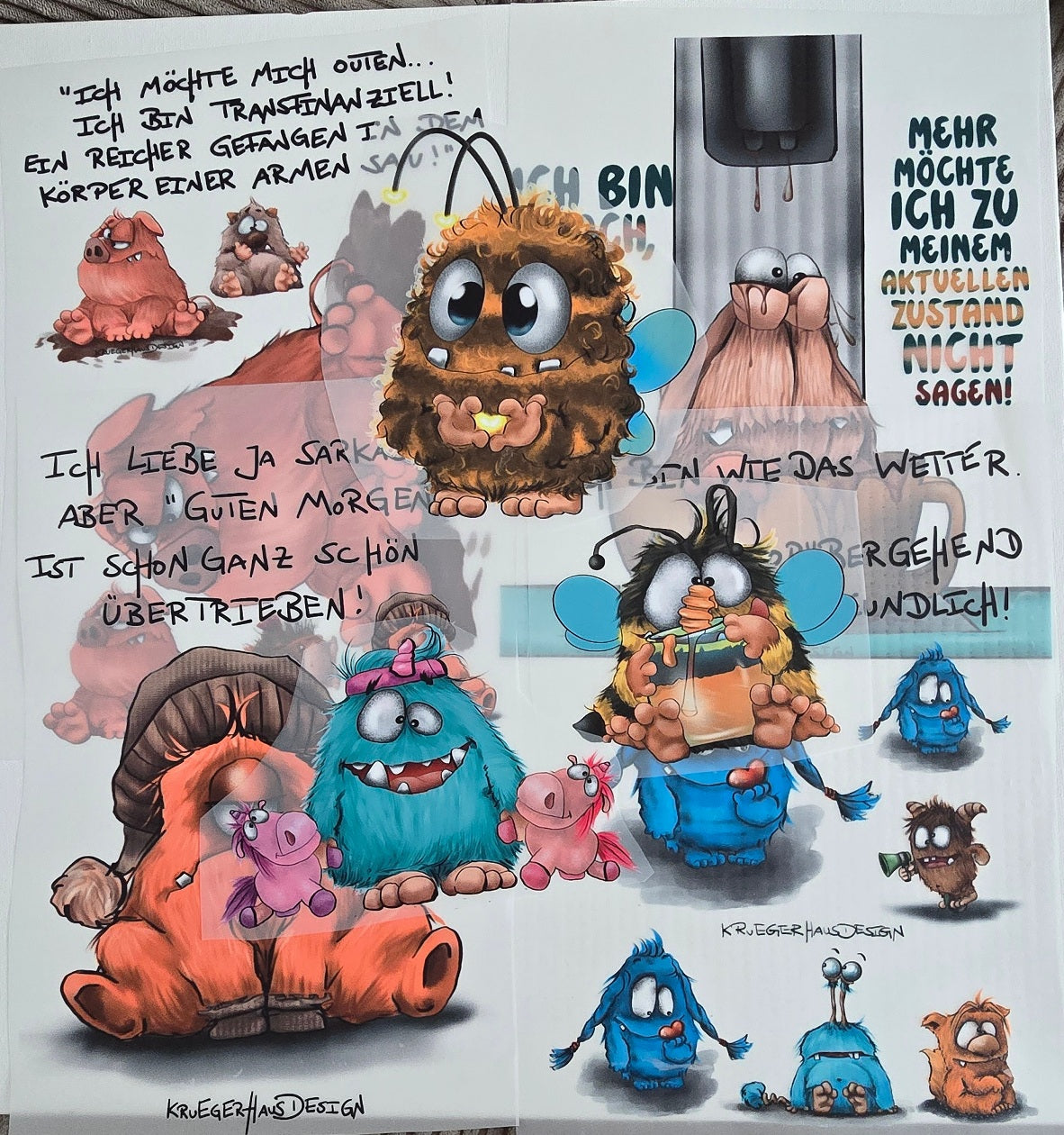XXL Bügelbild-Paket – Verschiedene Motive | Final Sale, Box 18