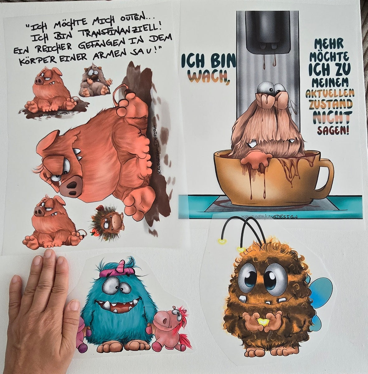 XXL Bügelbild-Paket – Verschiedene Motive | Final Sale, Box 18