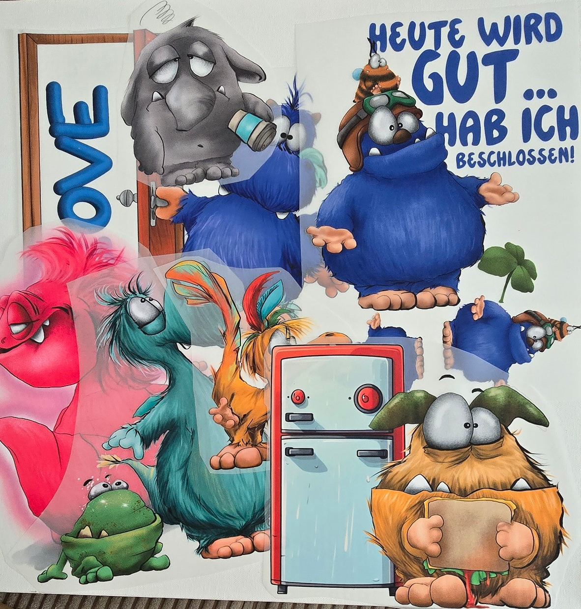XXL Bügelbild-Paket – Verschiedene Motive | Final Sale, Box 19