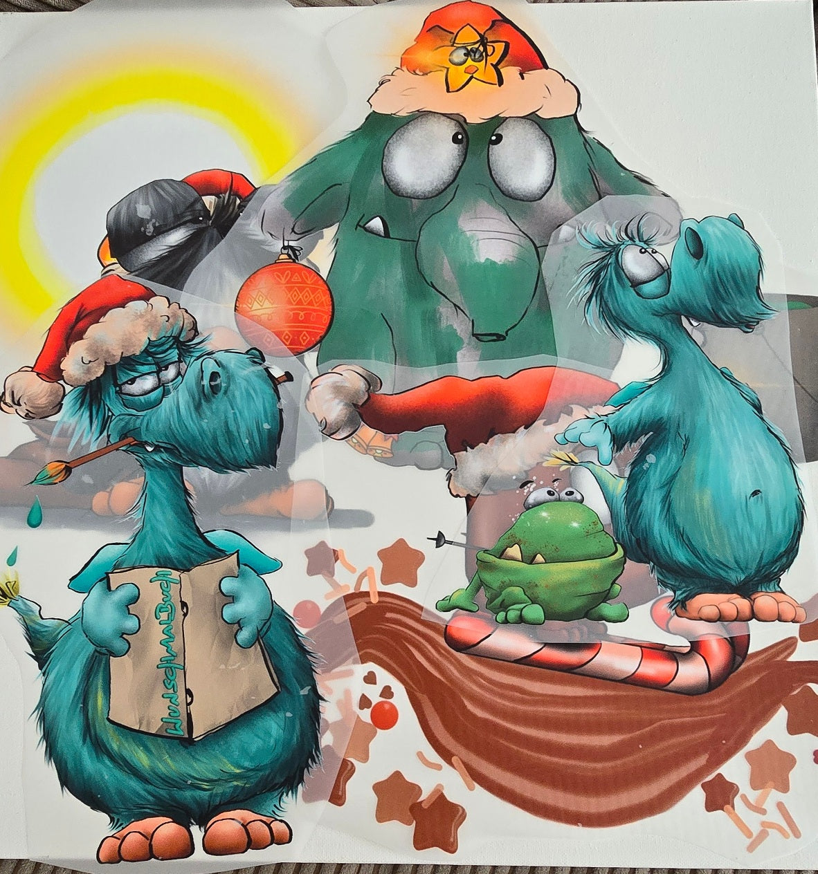 XXL Bügelbild-Paket – Verschiedene Motive | Final Sale, Box 20, Weihnachtspaket