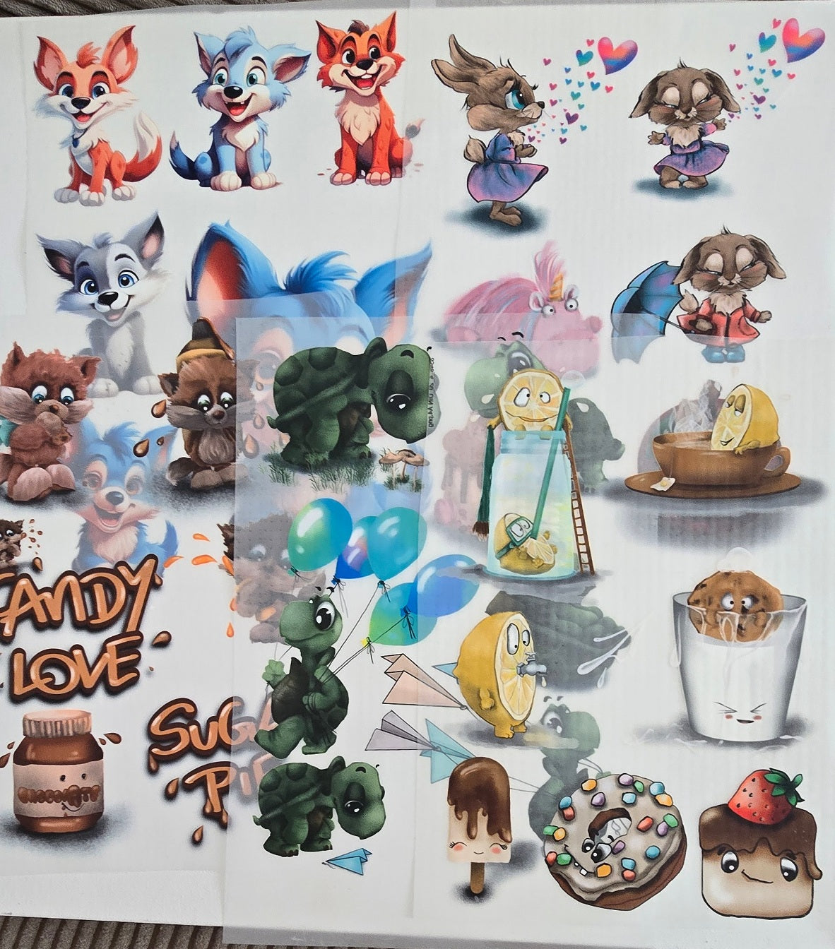 XXL Bügelbild-Paket – Verschiedene Motive | Final Sale, Box 21, Kinder