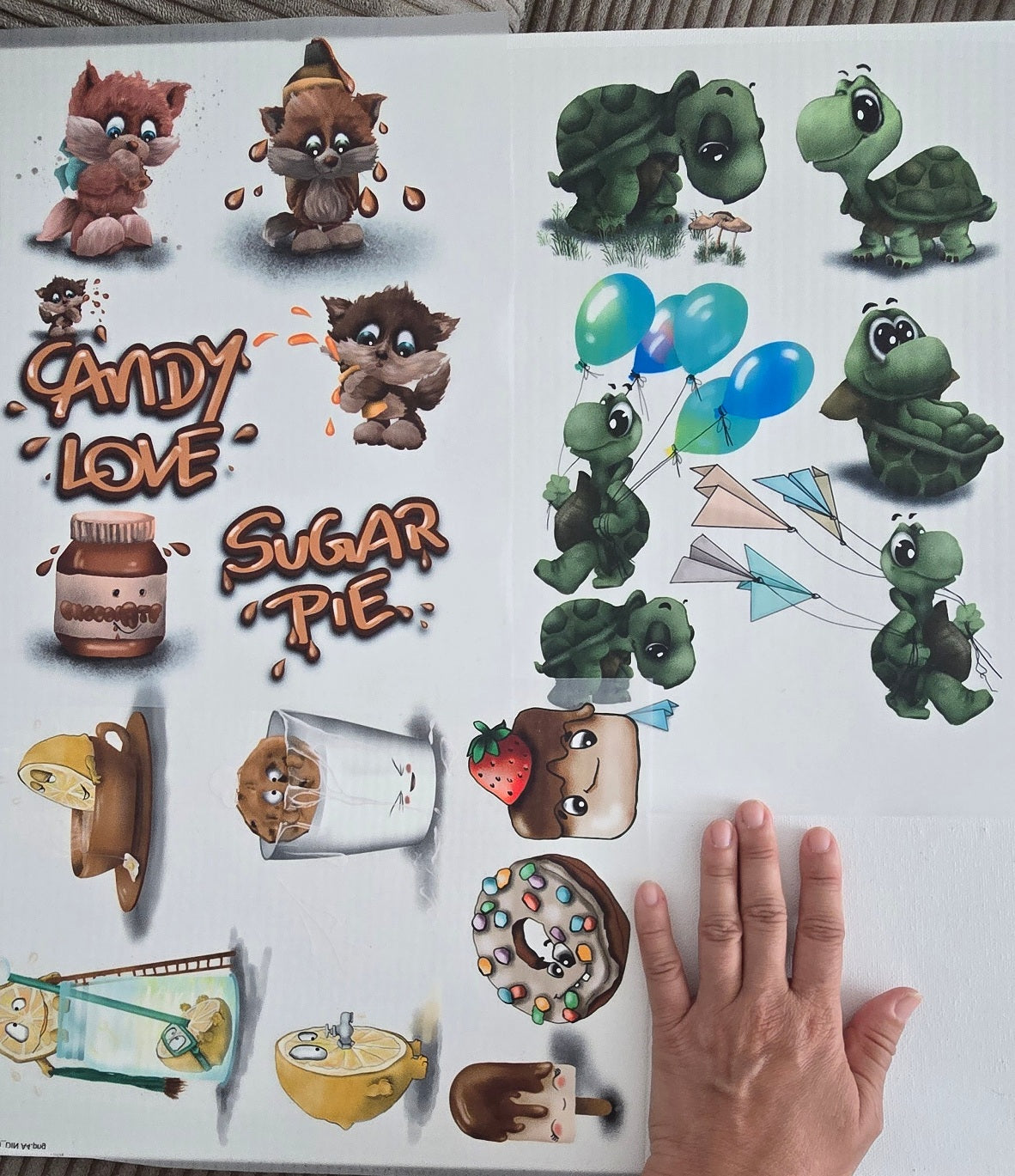 XXL Bügelbild-Paket – Verschiedene Motive | Final Sale, Box 21, Kinder