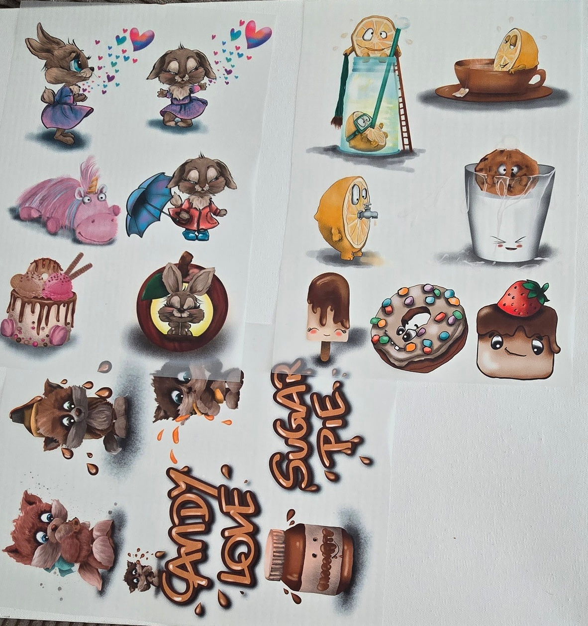 XXL Bügelbild-Paket – Verschiedene Motive | Final Sale, Box 22, Kinder