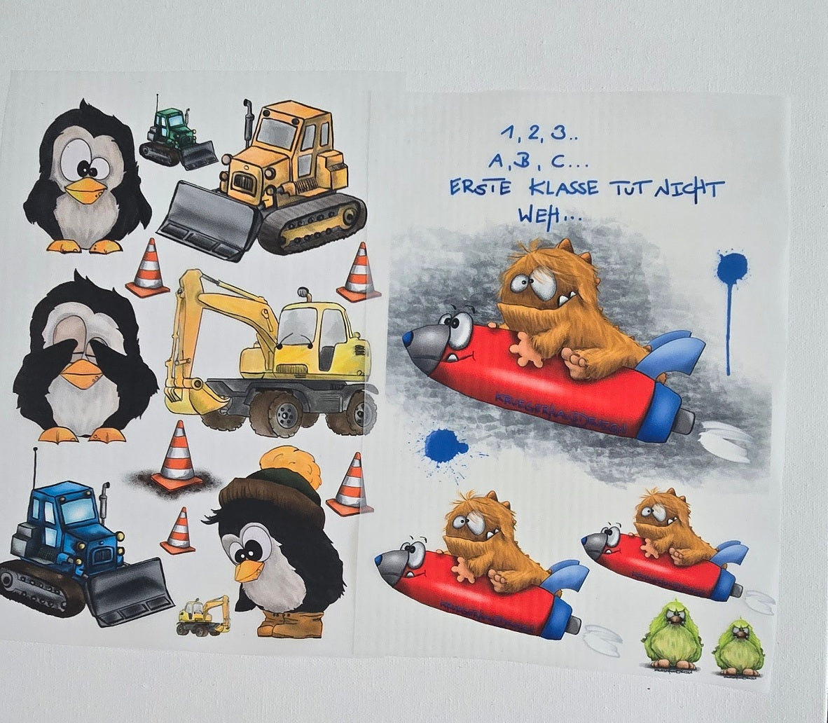 XXL Bügelbild-Paket – Verschiedene Motive | Final Sale, Box 22, Kinder