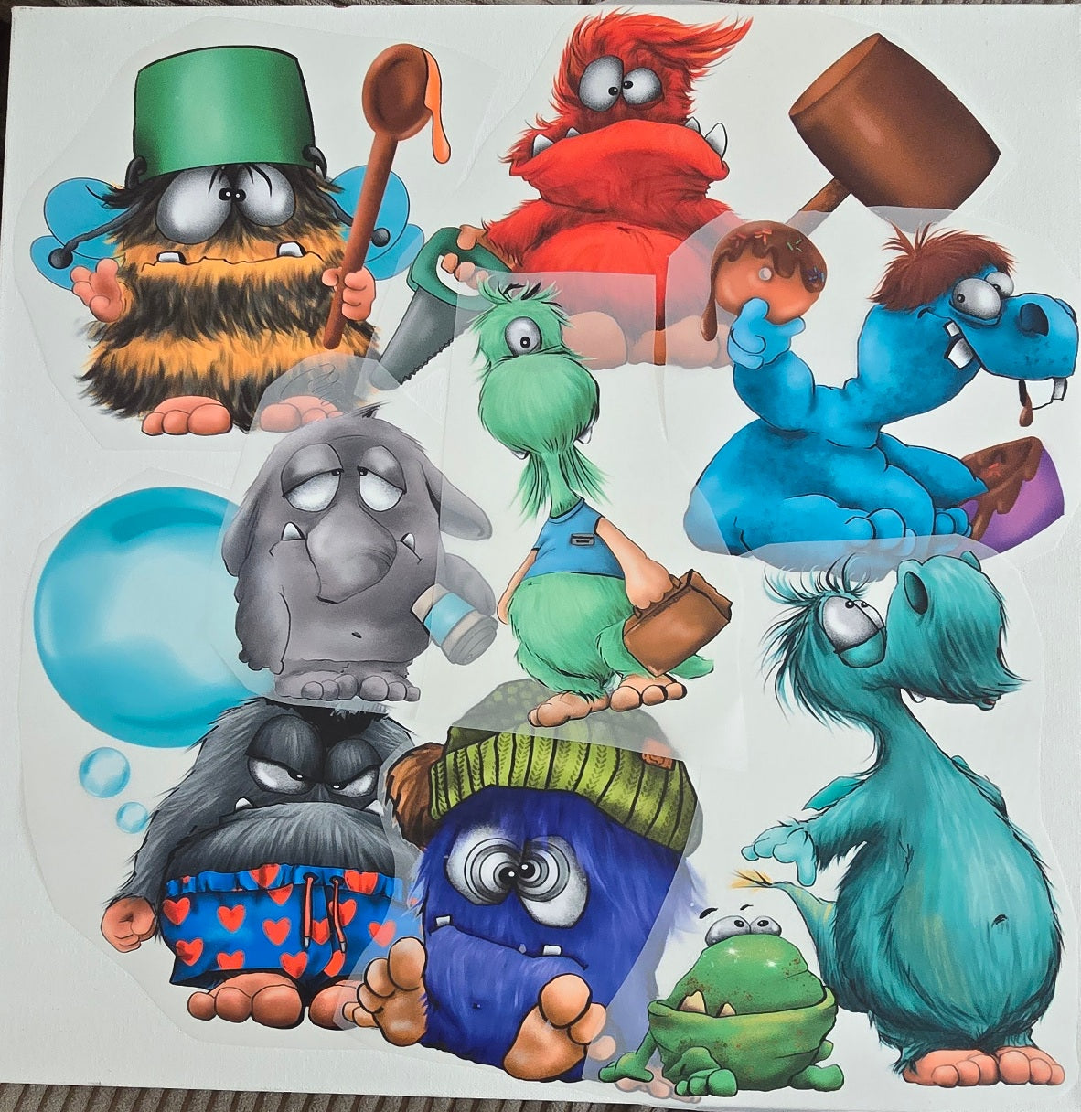XXL Bügelbild-Paket – Verschiedene Motive | Final Sale, Box 23