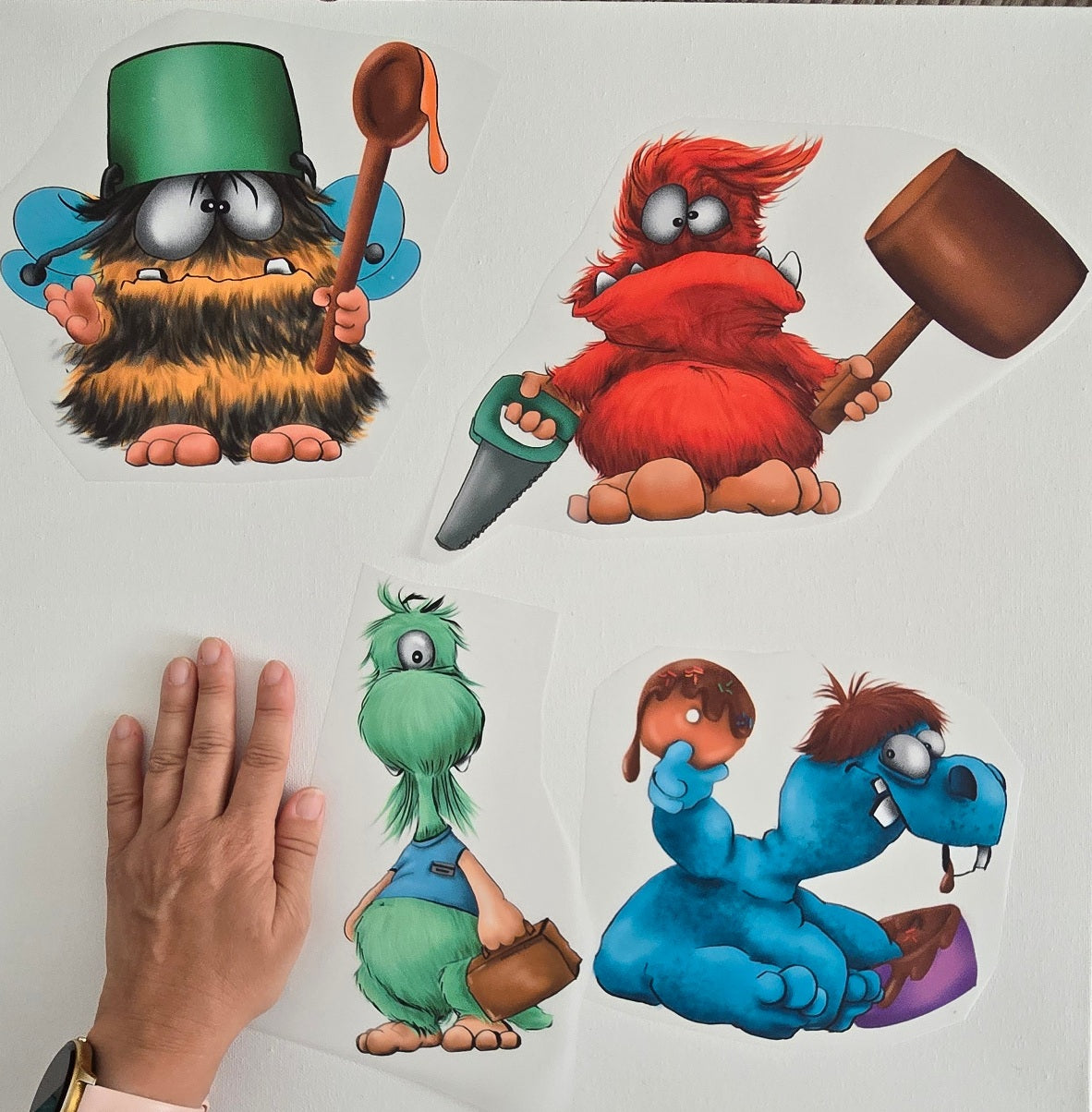 XXL Bügelbild-Paket – Verschiedene Motive | Final Sale, Box 23