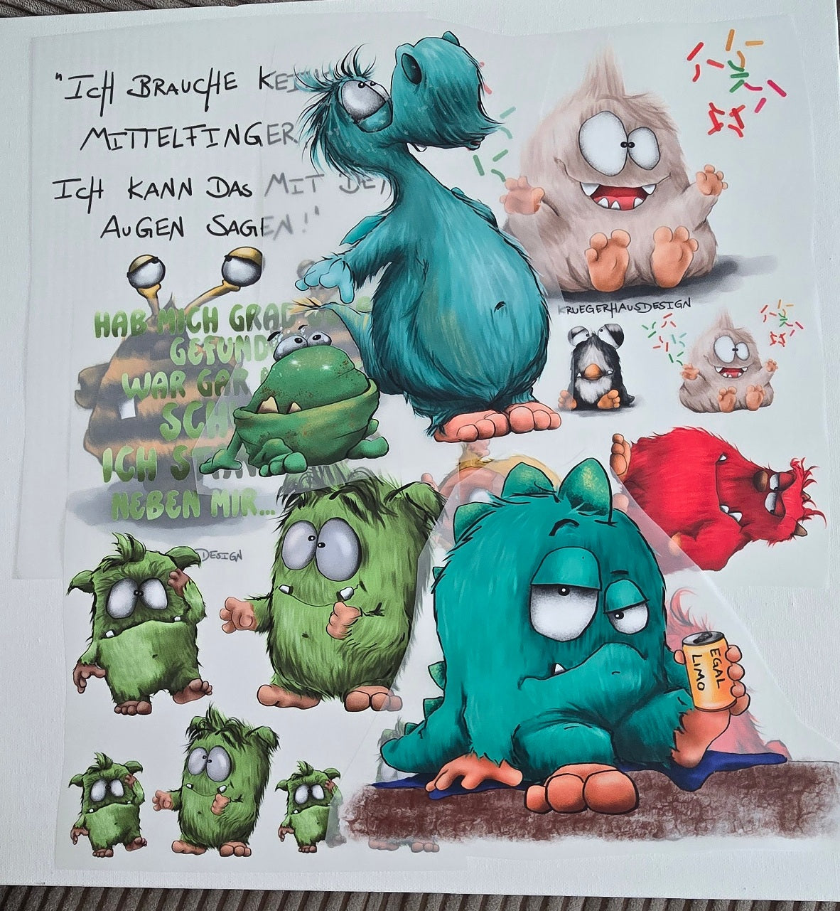 XXL Bügelbild-Paket – Verschiedene Motive | Final Sale, Box 14