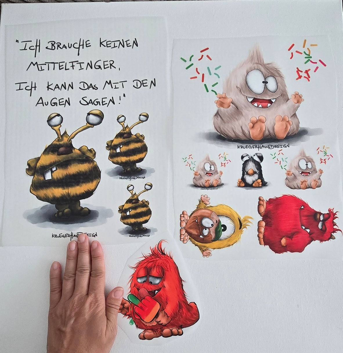 XXL Bügelbild-Paket – Verschiedene Motive | Final Sale, Box 14