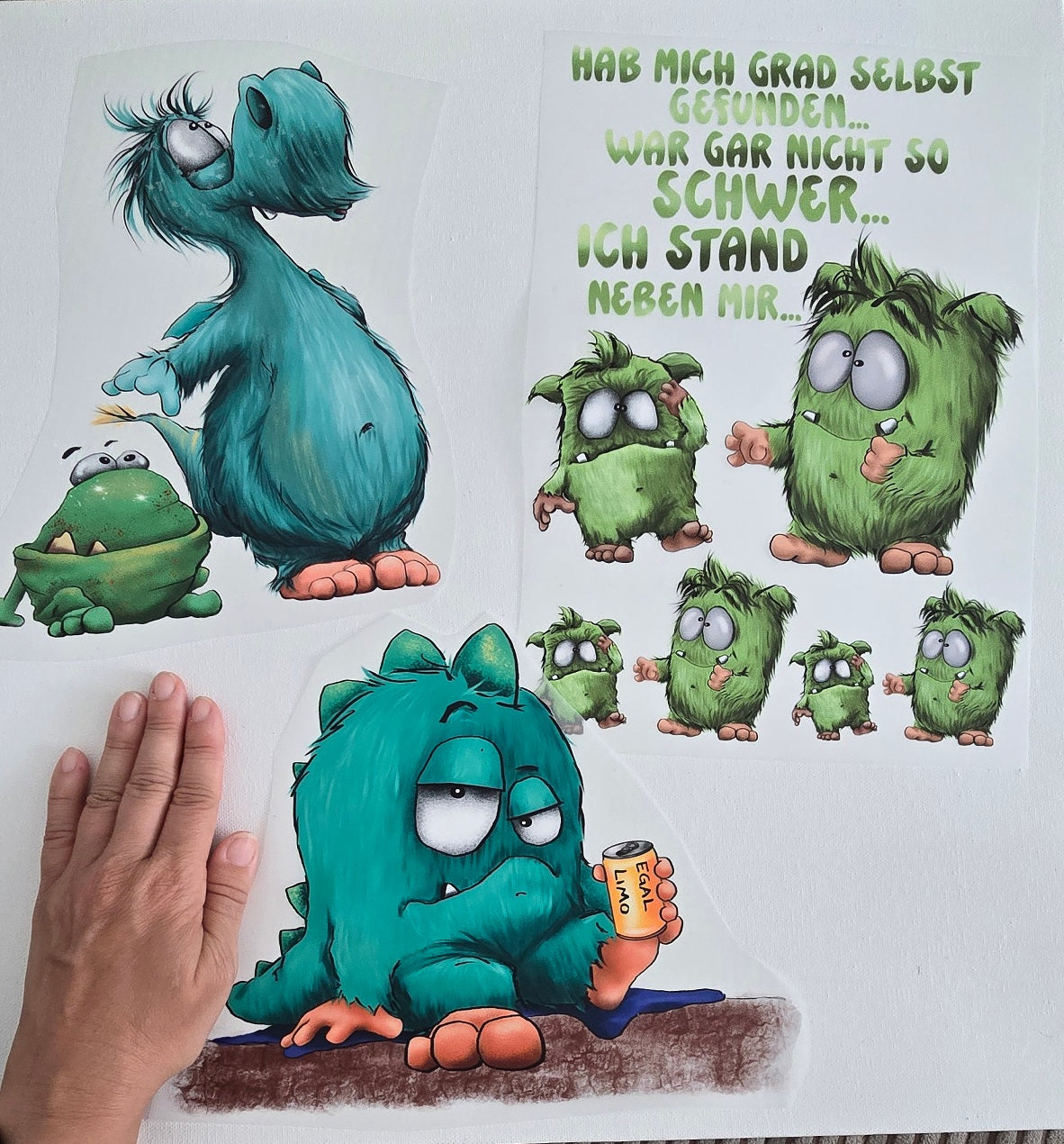 XXL Bügelbild-Paket – Verschiedene Motive | Final Sale, Box 14