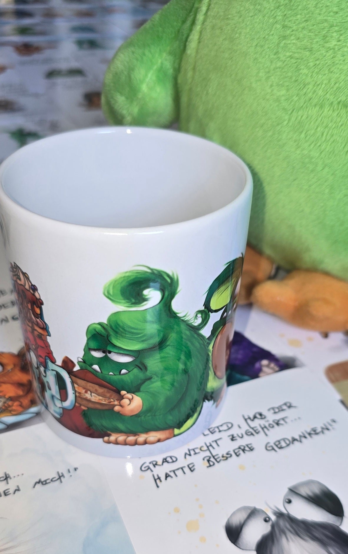 Pepe Monster Geschenkset mit Tasse & 10 Postkarten | FINAL SALE 34 €