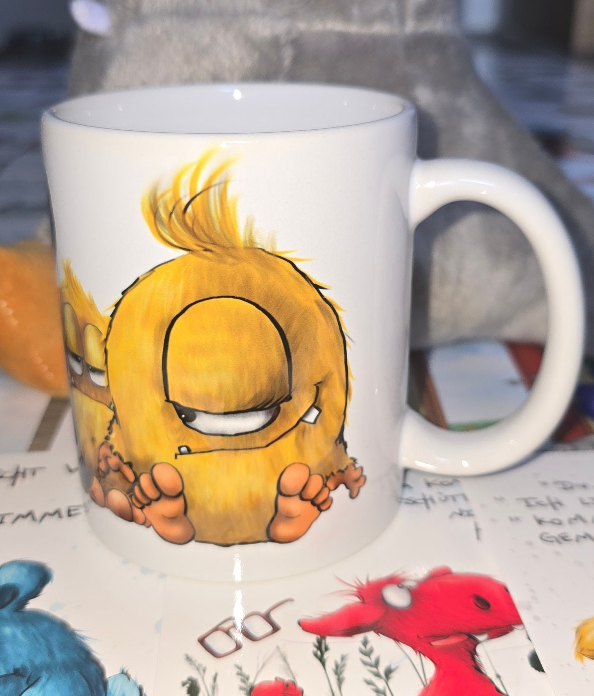 Henry Monster Geschenkset mit Tasse & 10 Postkarten | FINAL SALE – nur 2× verfügbar