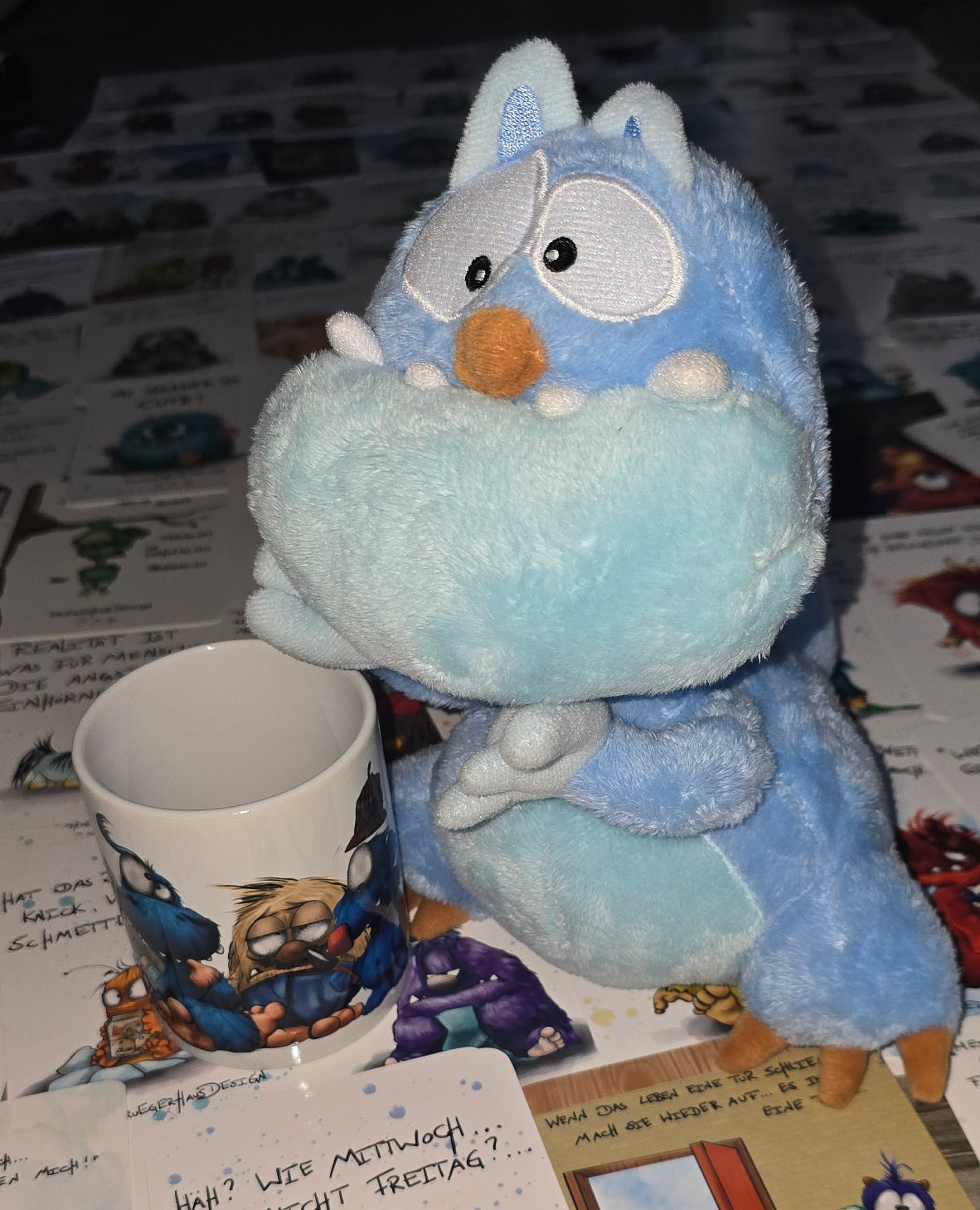 Otto Monster Geschenkset mit Tasse & 10 Postkarten | FINAL SALE – nur 1×