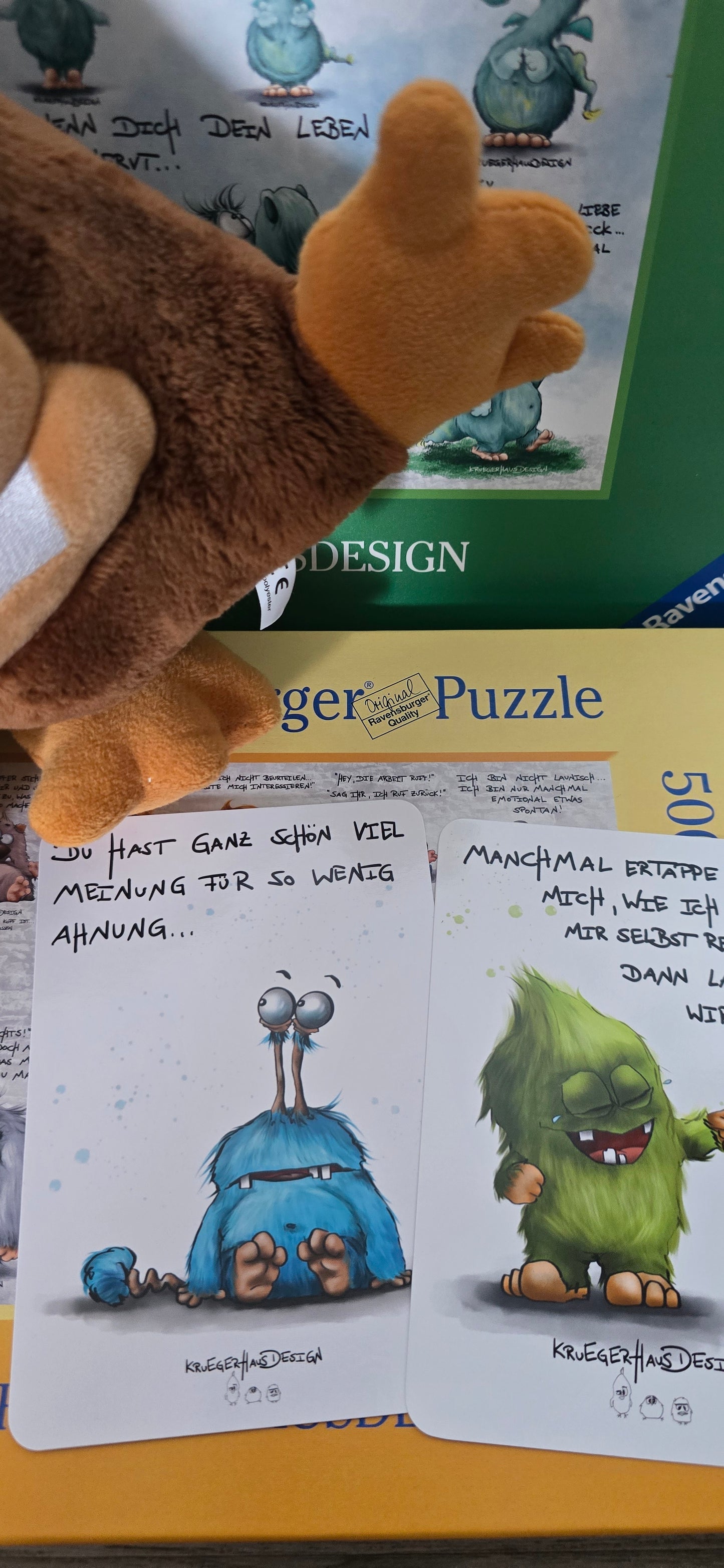 FINAL SALE | Hugo Puzzle-Bundle – Ravensburger Puzzle & Plüschmonster