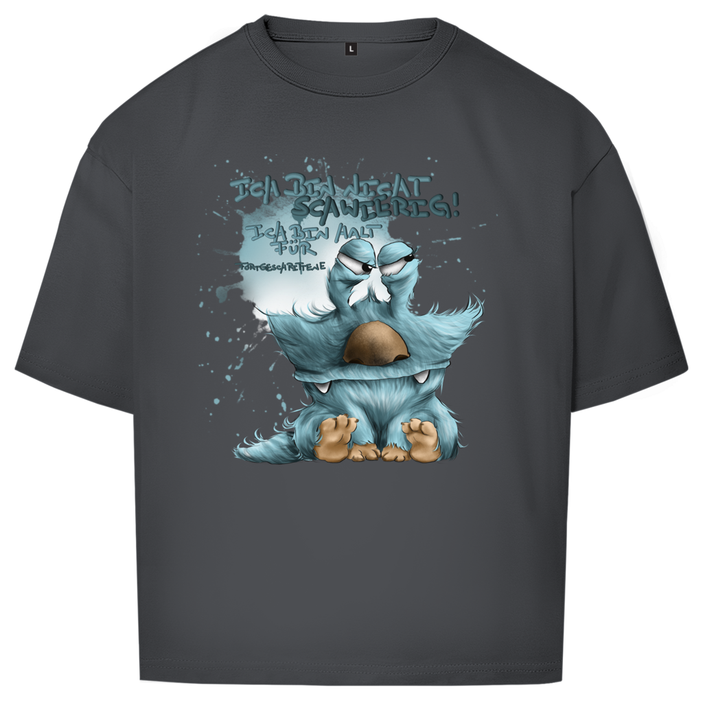 Oversize T-Shirt Ich bin nicht schwierig! Ich bin halt für Fortgeschrittene!