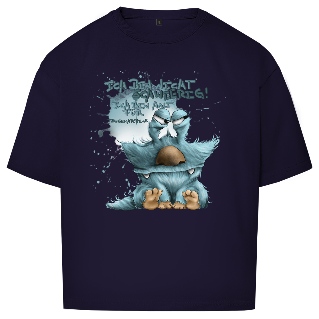 Oversize T-Shirt Ich bin nicht schwierig! Ich bin halt für Fortgeschrittene!