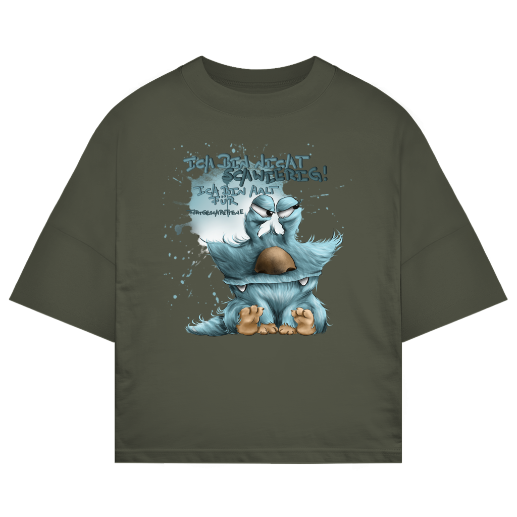 ST/ST Oversize T-Shirt Ich bin nicht schwierig! Ich bin halt für Fortgeschrittene!