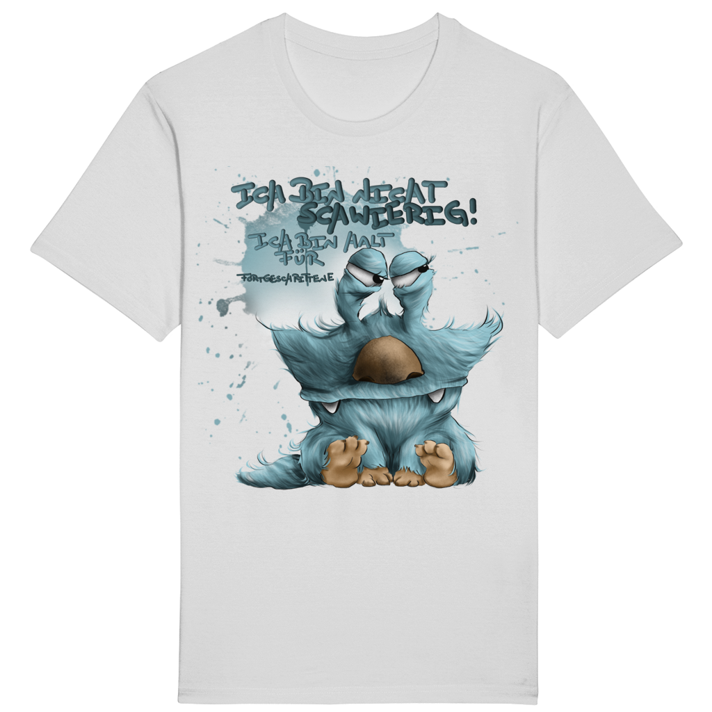 ST/ST Rocker T-Shirt Ich bin nicht schwierig! Ich bin halt für Fortgeschrittene!