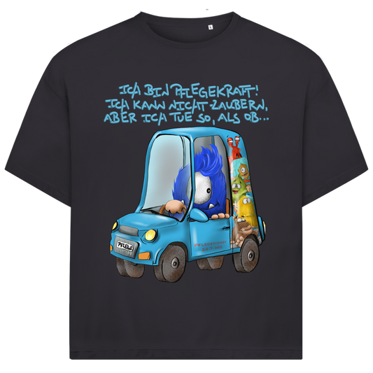 Jack and Jones Oversize T-Shirt Ich bin Pflegekraft! Ich kann nicht zaubern, aber ich tue…