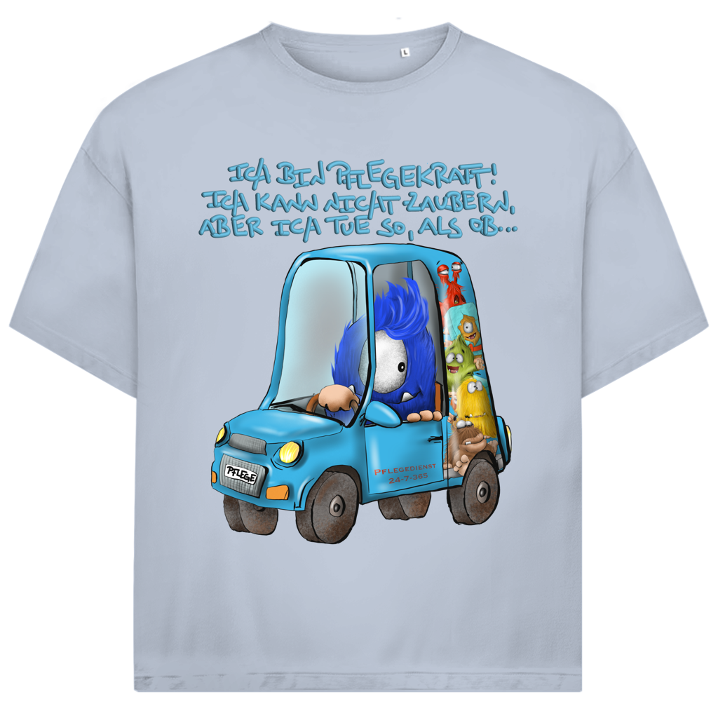 Jack and Jones Oversize T-Shirt Ich bin Pflegekraft! Ich kann nicht zaubern, aber ich tue…