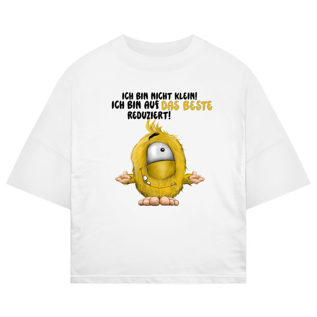 ST/ST Oversize T-Shirt Ich bin nicht klein! Ich bin auf das Beste reduziert!