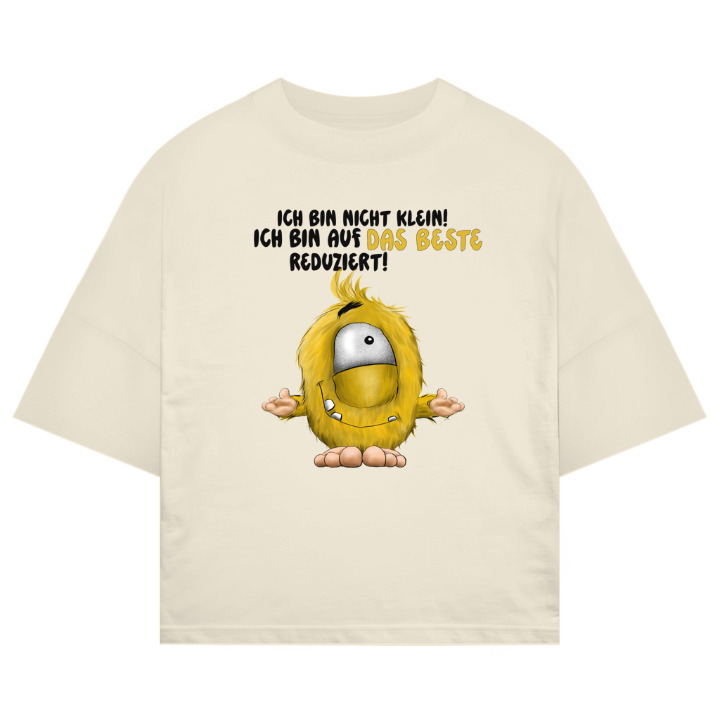 ST/ST Oversize T-Shirt Ich bin nicht klein! Ich bin auf das Beste reduziert!