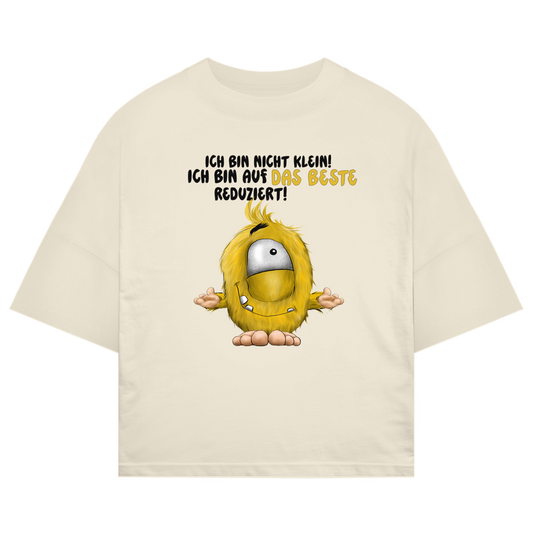 ST/ST Oversize T-Shirt Ich bin nicht klein! Ich bin auf das Beste reduziert!