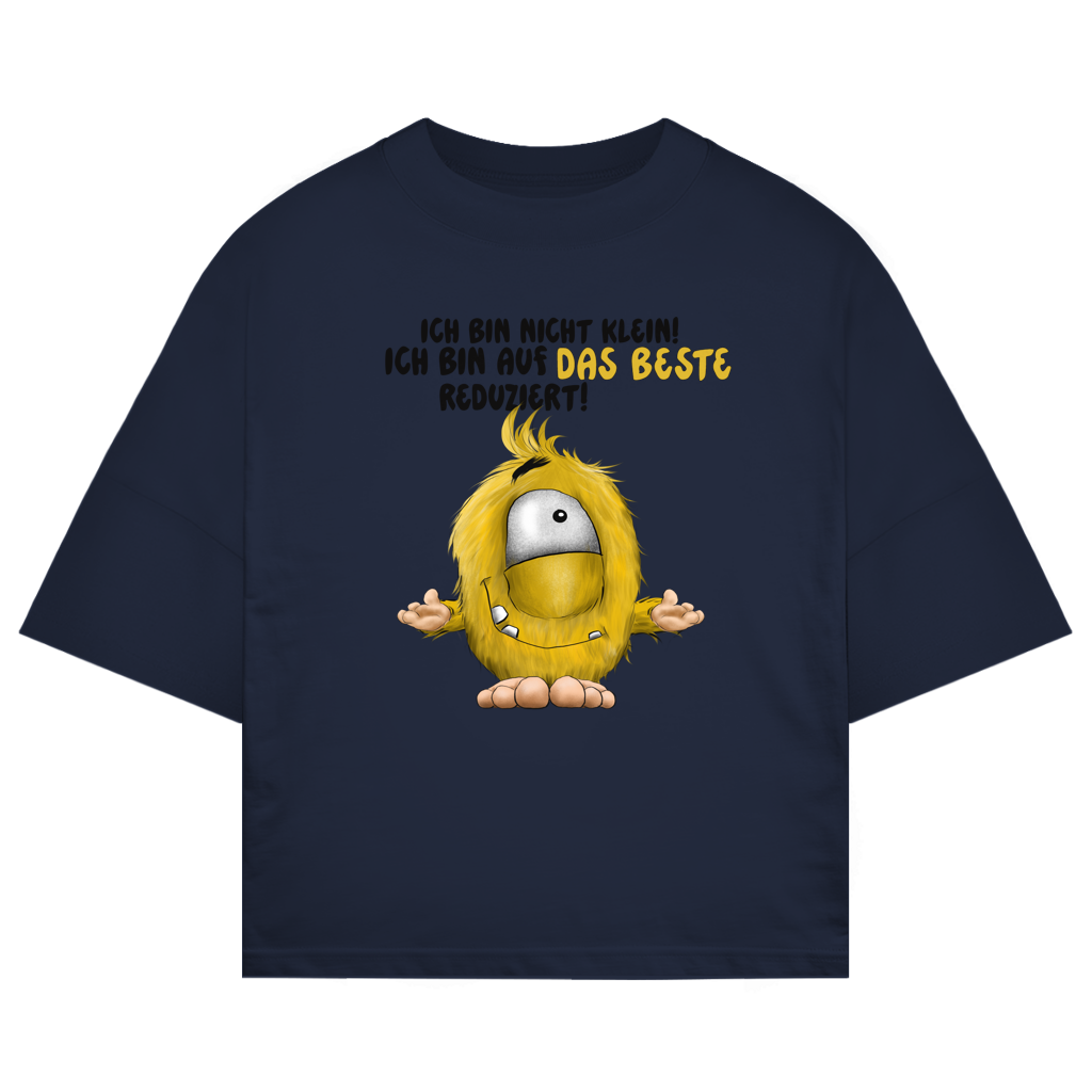 ST/ST Oversize T-Shirt Ich bin nicht klein! Ich bin auf das Beste reduziert!