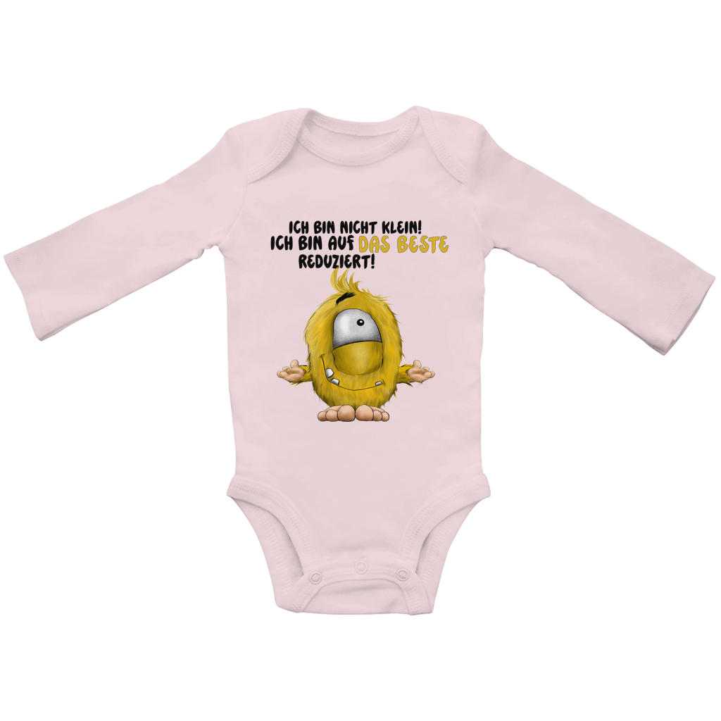 Baby Bio Bodysuite Langarm Ich bin nicht klein! Ich bin auf das Beste reduziert!