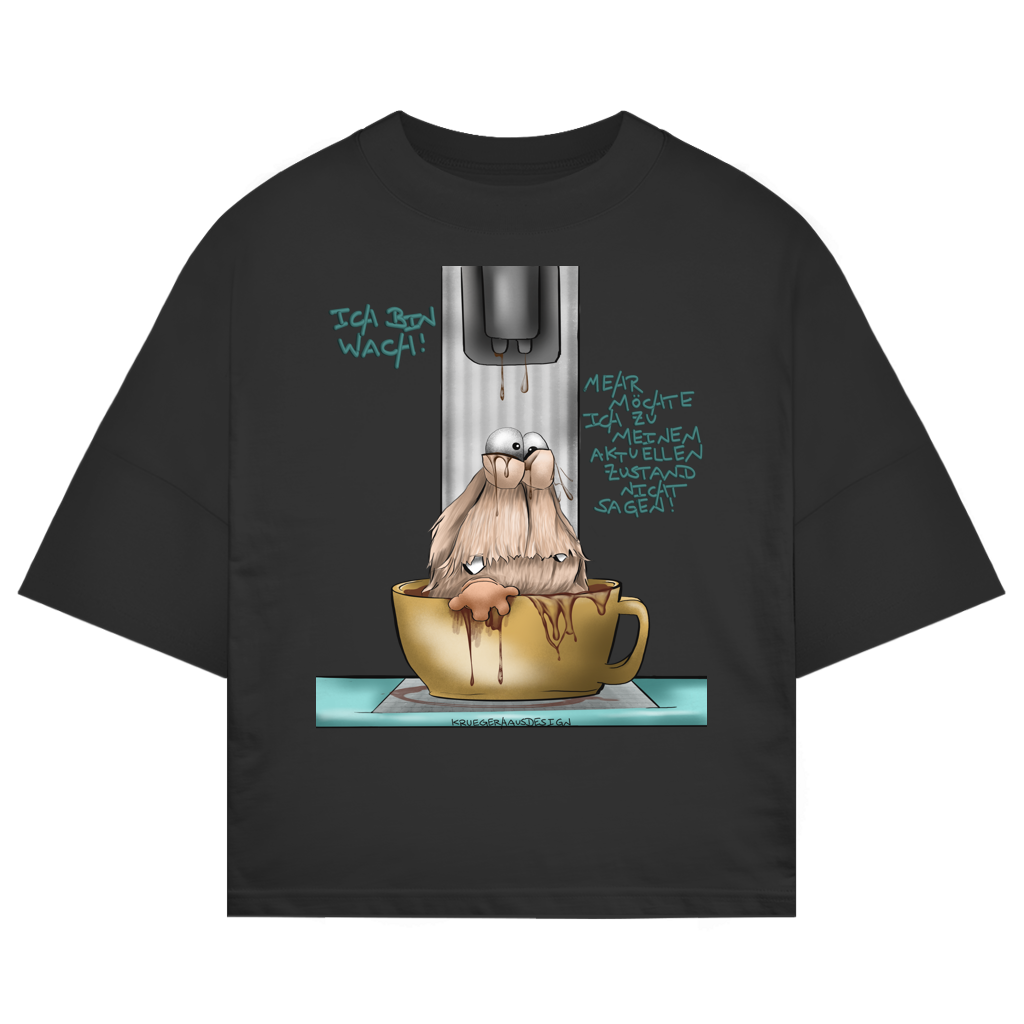 ST/ST Oversize T-Shirt Ich bin wach! Mehr möchte ich zu meinem aktuellen…