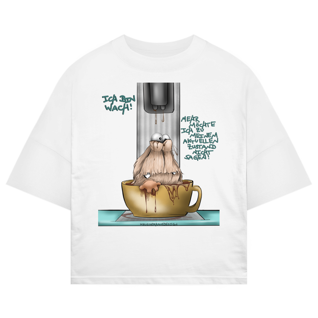 ST/ST Oversize T-Shirt Ich bin wach! Mehr möchte ich zu meinem aktuellen…