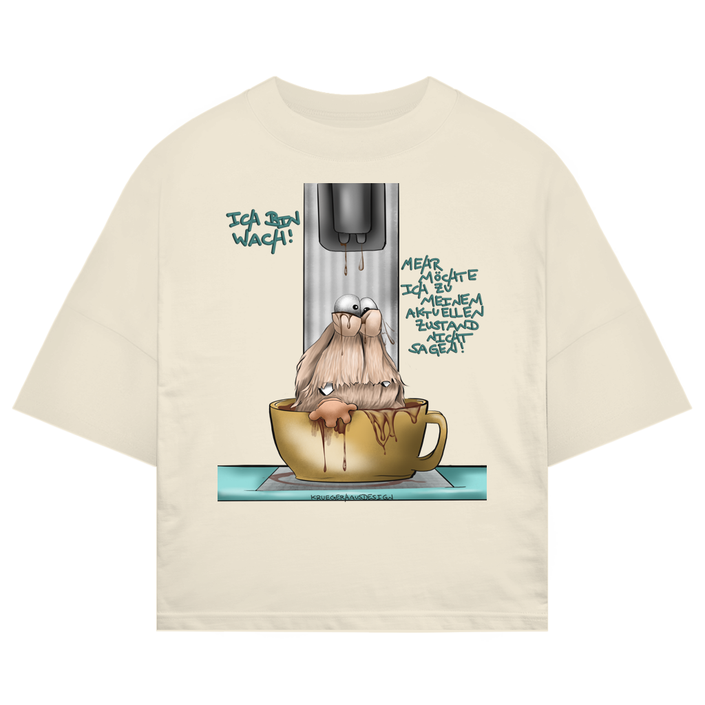 ST/ST Oversize T-Shirt Ich bin wach! Mehr möchte ich zu meinem aktuellen…