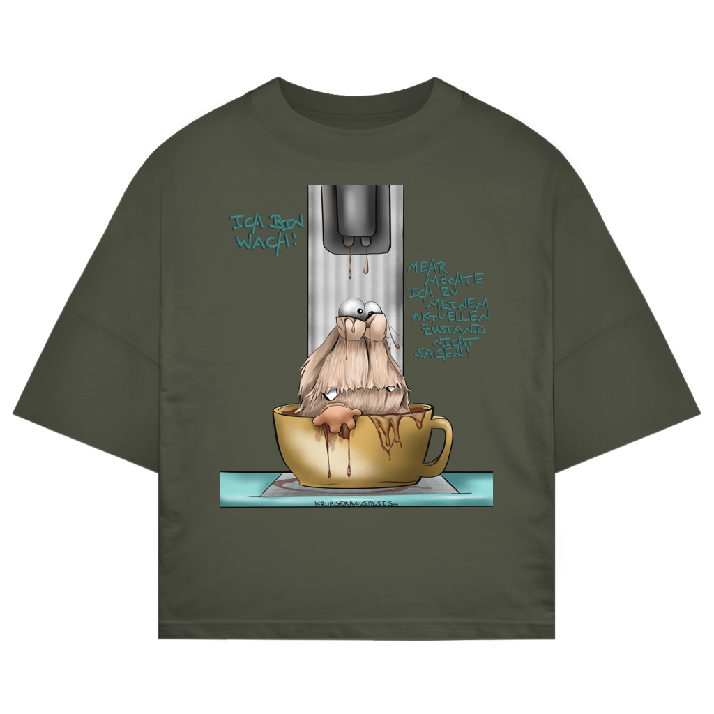 ST/ST Oversize T-Shirt Ich bin wach! Mehr möchte ich zu meinem aktuellen…
